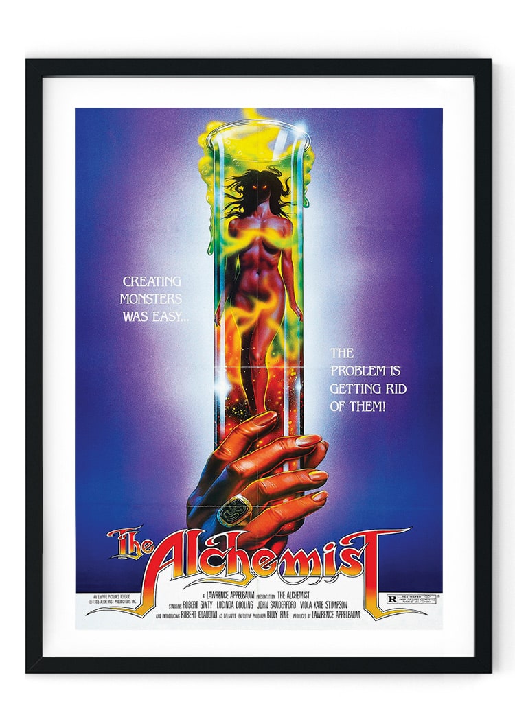 The Alchemist Retro Film Poster